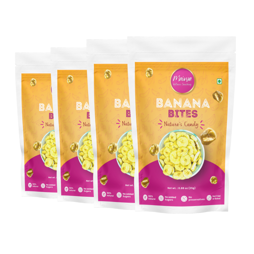 Banana Bites (Pack of 4)